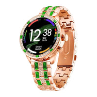 Melbon GEN 12 Smart Watch Bluetooth Calling, 1.3" AMOLED Display Smartwatch for Women & Girls-Green