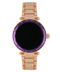 GameSir GEN 17 Smart Watch Bluetooth Calling, AMOLED Display Smartwatch for Women & Girls-Purple