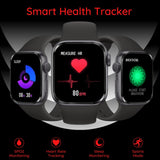 Melbon T800 Smart Watch  HD 1.83" Display Bluetooth Calling Multi Sports Mode Smartwatch for Men & Women-Black