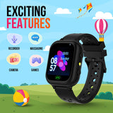 Melbon Newly Launched Smartwatch 1.44" TFT Display 4G Sim Card  & IP67 Waterproof Smart Watch for Men & Women-Black