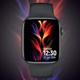 Melbon I8 Smart Watch 1.75" Inch Display with Dual Strap Multi Sports Modes Smartwatch-Black
