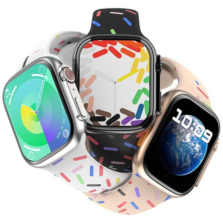 Melbon T30 Ultra Bluetooth Calling Smartwatch Big 2.01” Infinity Display Smart Watch for Men & Women( Grey)