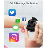 Melbon T55 Smartwatch with Bluetooth Calling Waterproof 1.54" HD Display Bluetooth Calling Smart Watch (Black)