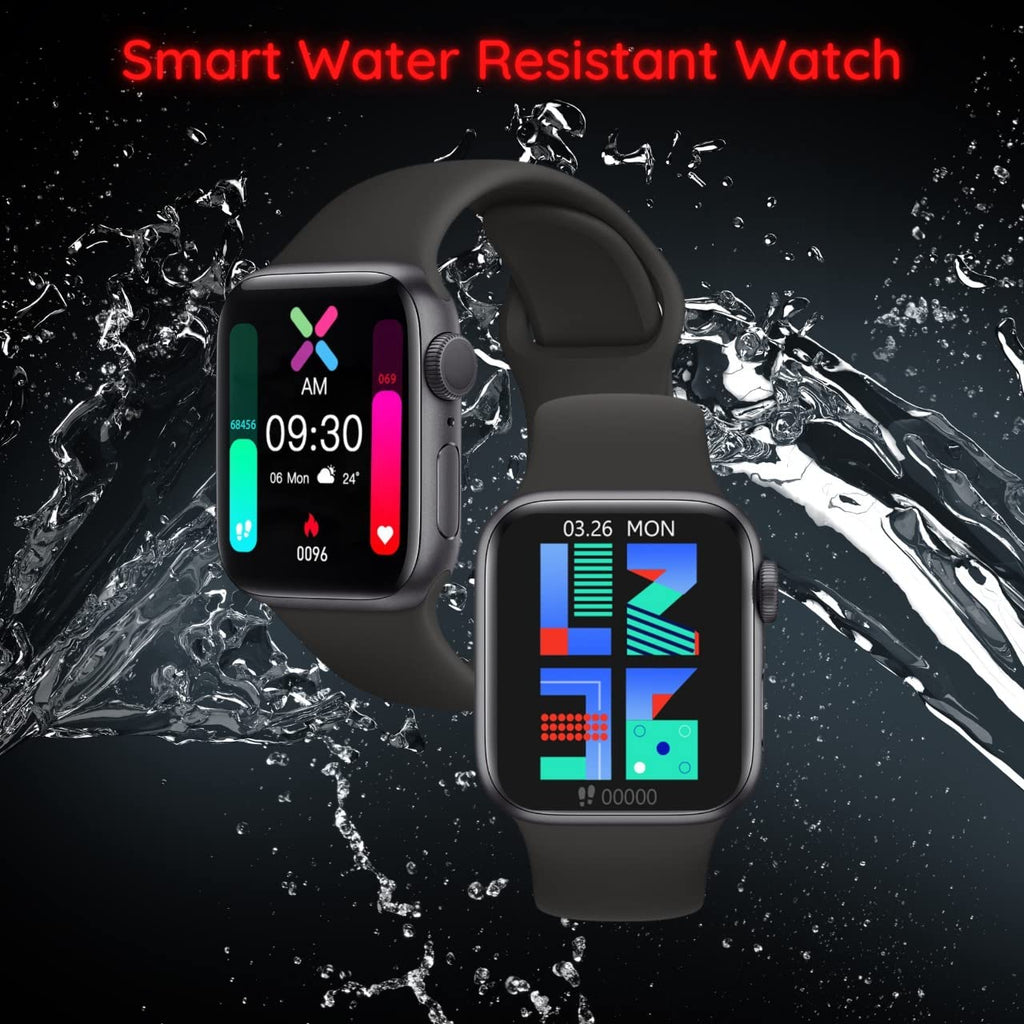 Melbon T800 Smart Watch  HD 1.83" Display Bluetooth Calling Multi Sports Mode Smartwatch for Men & Women-Black
