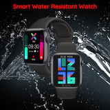 Melbon T800 Smart Watch  HD 1.83" Display Bluetooth Calling Multi Sports Mode Smartwatch for Men & Women-Black