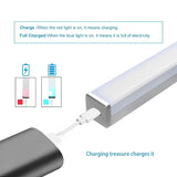 Melbon 14 LED, 21 CM Motion Sensor, Rechargeable Battery Light Stick Smart LED Lights