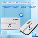 PunnkFunnk Mi-Fi 4G LTE Wireless Dongle with All Sim Network Support for Desktop & Laptops-White