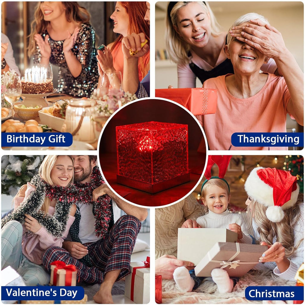 Melbon Galaxy Light with Remote Control 16 Colors Dimmable Wave Sensory Light Creative Night Lamp