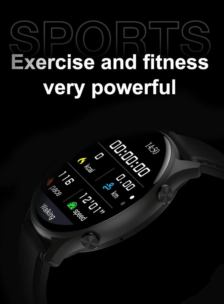 Melbon SK10  Smart Watch with 5.0 Bluetooth Calling, 1.39" AMOLED Display, Multi Sports Modes,IP68 Smart Watch