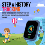 Melbon Newly Launched Smartwatch 1.44" TFT Display 4G Sim Card  & IP67 Waterproof Smart Watch for Men & Women-Blue