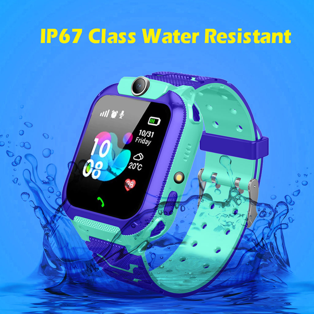 PunnkFunnk® Present Smart Kids LBS Location Tracking Watch with Voice Calling, SOS, Remote Monitoring, Camera, Geo-Fencing Function