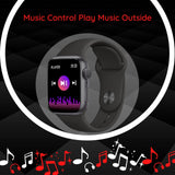 Melbon T800 Smart Watch  HD 1.83" Display Bluetooth Calling Multi Sports Mode Smartwatch for Men & Women-Black