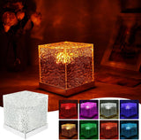 Melbon Galaxy Light with Remote Control 16 Colors Dimmable Wave Sensory Light Creative Night Lamp