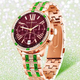 Melbon GEN 12 Smart Watch Bluetooth Calling, 1.3" AMOLED Display Smartwatch for Women & Girls-Green