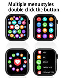 Melbon I8 Smart Watch 1.75" Inch Display with Dual Strap Multi Sports Modes Smartwatch