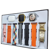MELBON 10 in 1 Ultra Smart Watch with HD 1.83" Display Bluetooth Calling H20 Smartwatch for Men & Women