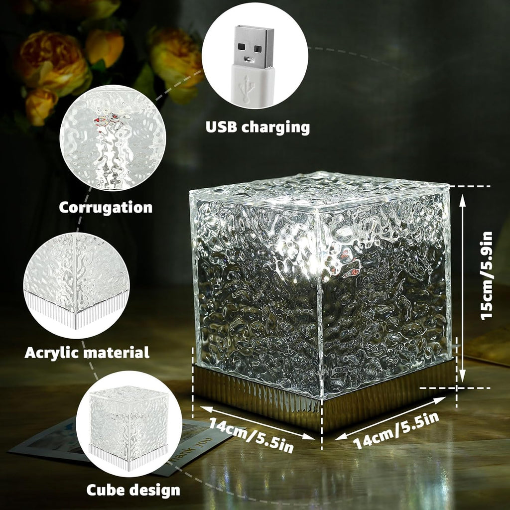 Melbon Galaxy Light with Remote Control 16 Colors Dimmable Wave Sensory Light Creative Night Lamp