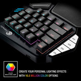 GameSir Z1 Kailh One-Handed Wireless Bluetooth Mechanical Mini Gaming Keyboard for PUBG