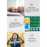 PunnkFunnk Kids Smartwatch LBS Location Tracking Voice Calling Remote Monitoring Geo-Fencing Function Smart Watch-Red