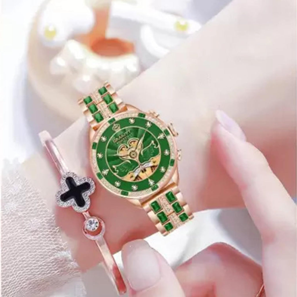 Melbon GEN 12 Smart Watch Bluetooth Calling, 1.3" AMOLED Display Smartwatch for Women & Girls-Green