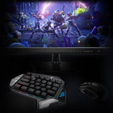 GameSir Z1 Kailh One-Handed Wireless Bluetooth Mechanical Mini Gaming Keyboard for PUBG