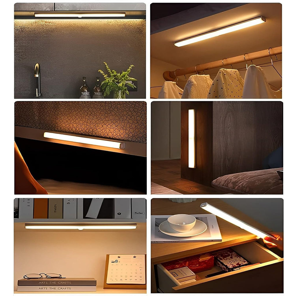 Melbon 14 LED, 21 CM Motion Sensor, Rechargeable Battery Light Stick Smart LED Lights