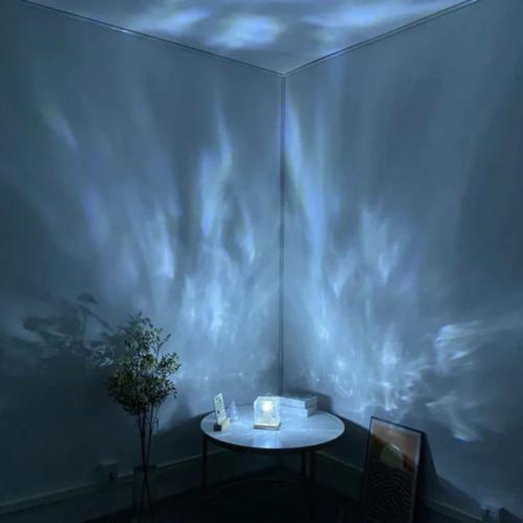 Melbon Galaxy Light with Remote Control 16 Colors Dimmable Wave Sensory Light Creative Night Lamp