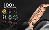 Melbon GEN 12 Smart Watch Bluetooth Calling, 1.3" AMOLED Display Smartwatch for Women & Girls-Grey