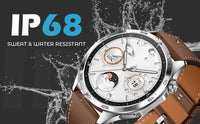 Melbon GM1 Smartwatch with 5.2 Bluetooth Calling, 1.56" AMOLED Display, Smart Watch for Men & Women-Silver