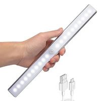 Melbon 20 LED, 30 CM Motion Sensor, Rechargable Battery Lightin Stick Smart LED Lights