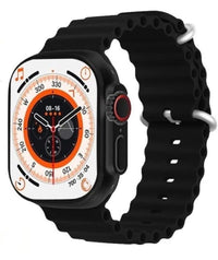 Melbon Ring 4 Bluetooth Calling T800 SmartWatch | BP, SPO2, Health Tracking, Sports Tracking, Multiple Watch Faces for Men & Women