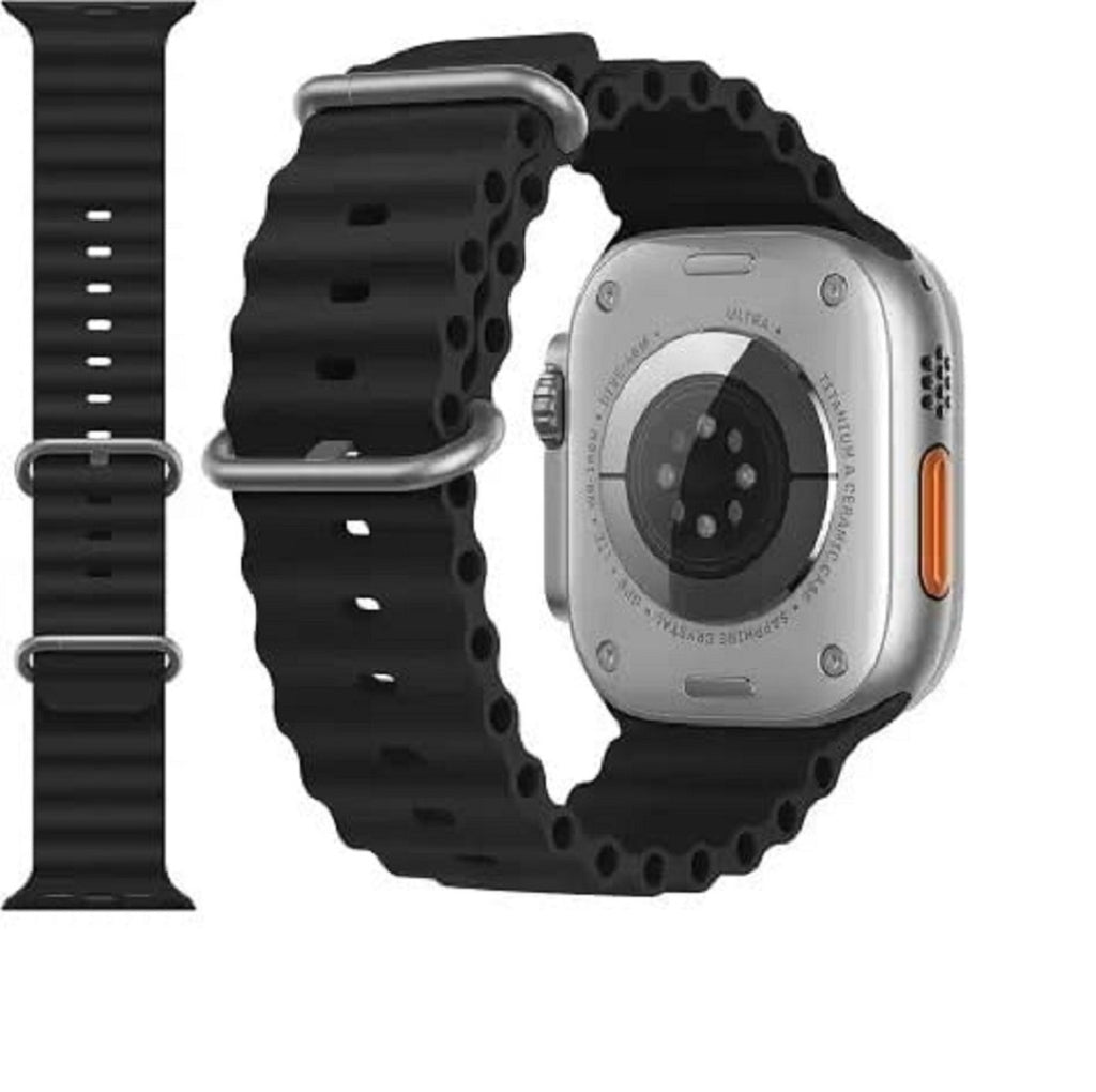 Melbon Ring 4 Bluetooth Calling T800 SmartWatch | BP, SPO2, Health Tracking, Sports Tracking, Multiple Watch Faces for Men & Women