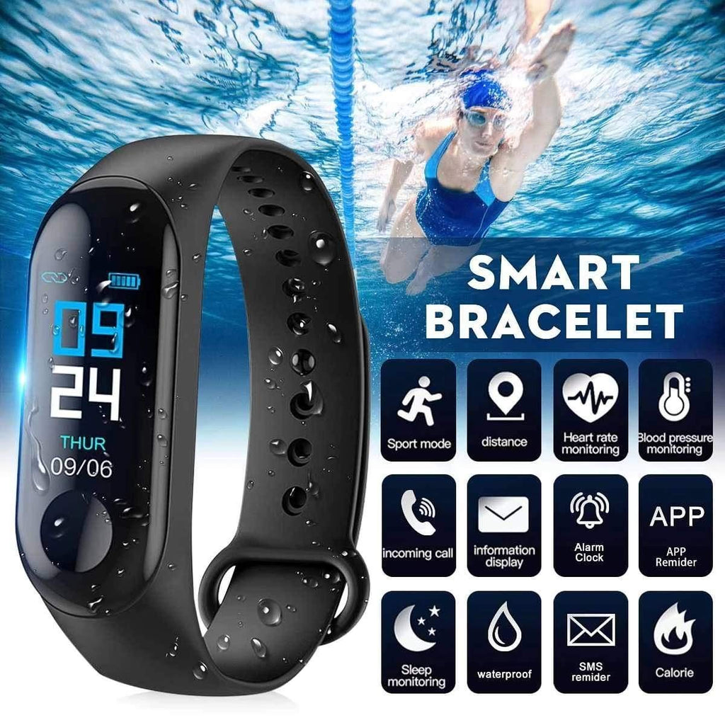 PunnkFunnk M4 Smart Band for Men & Women