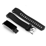 PunnkFunnk D115 Smart Band for Men & Women-Black