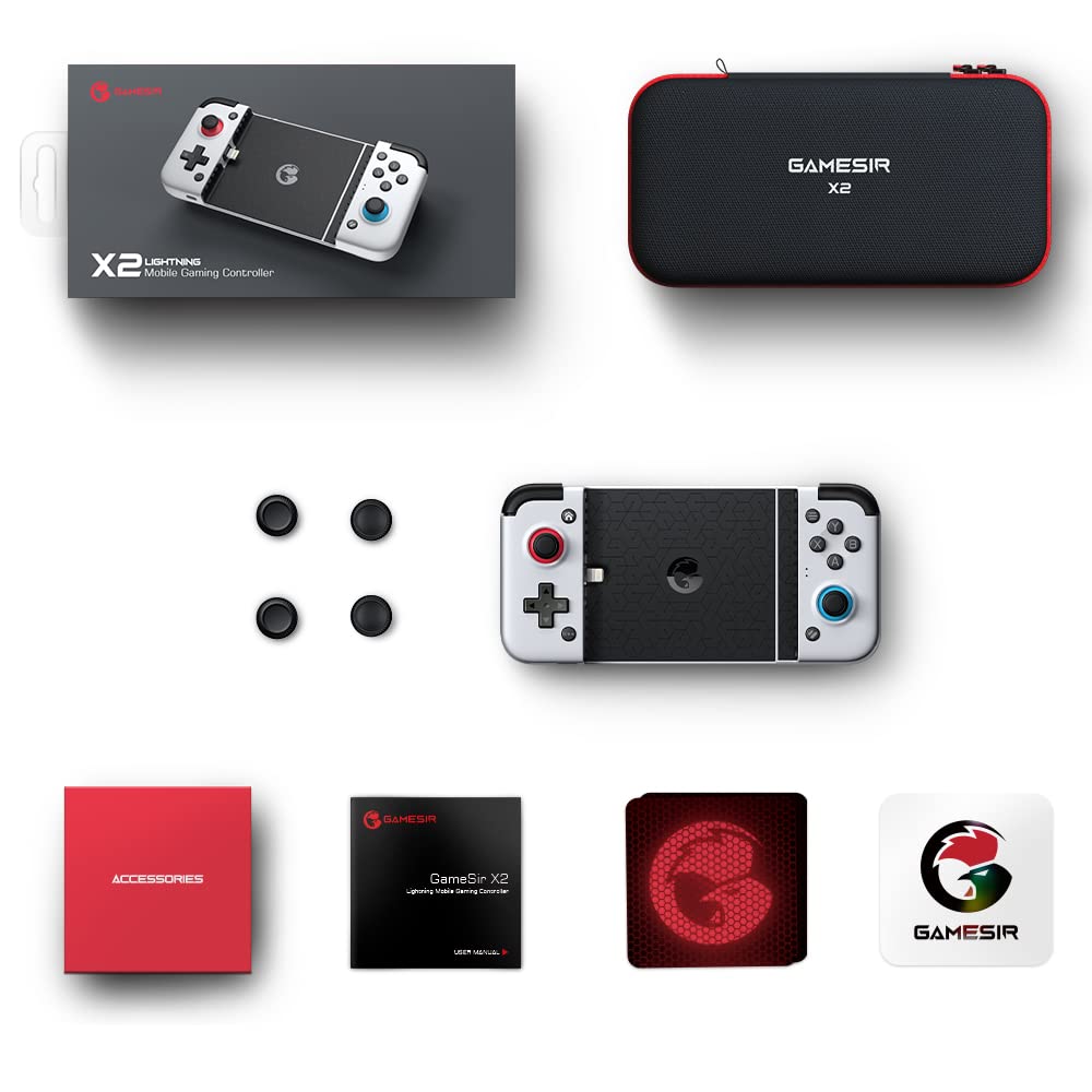 GameSir X2 Lightning Gaming Controller for iOS Phone