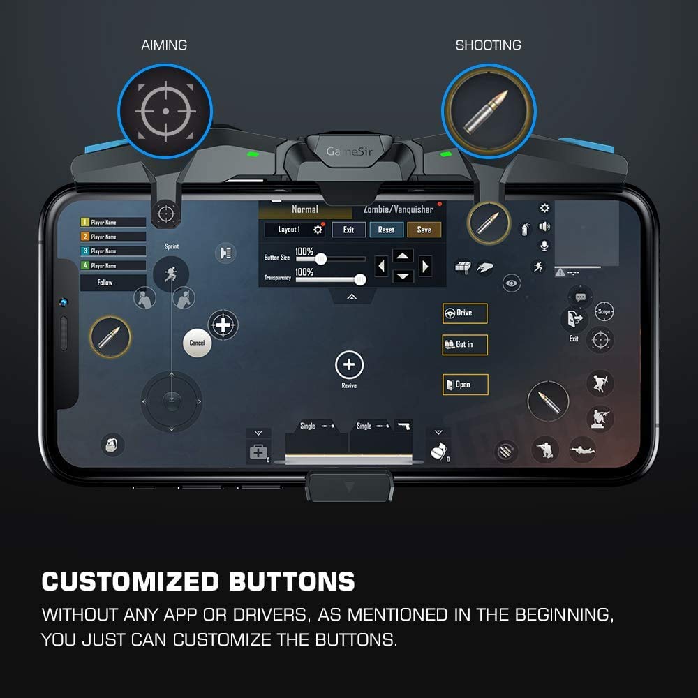 GameSir F4 Falcon Gaming Trigger for Mobile