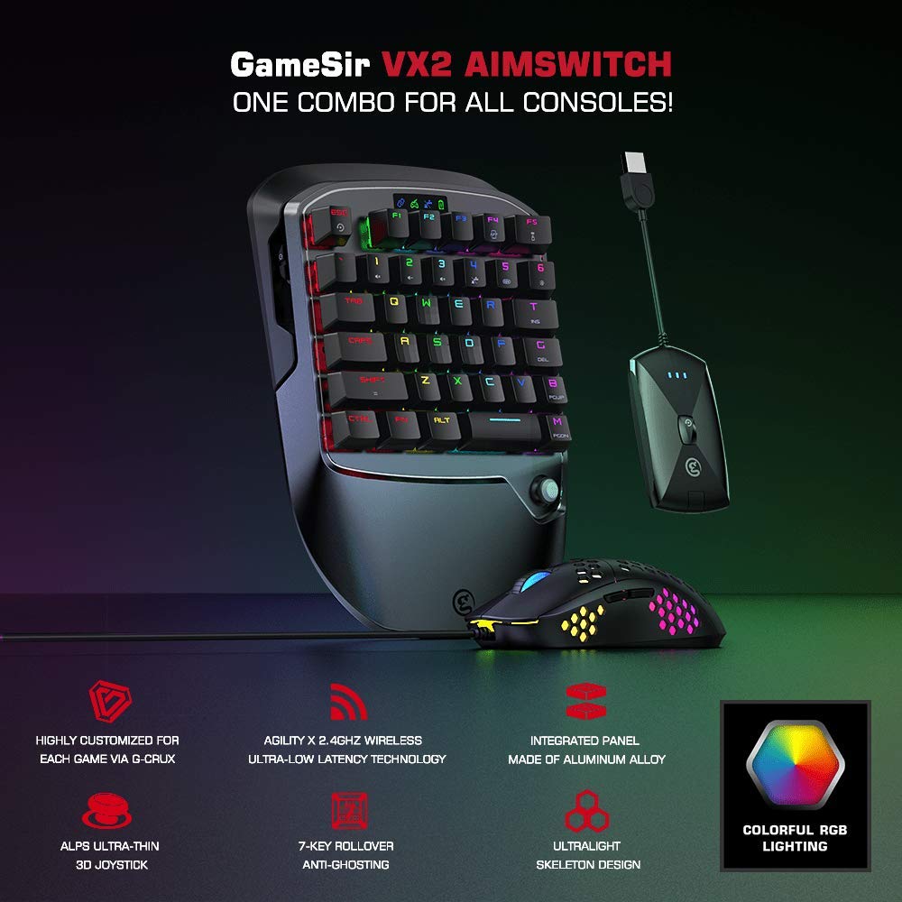 gaming keyboard and mouse combo
