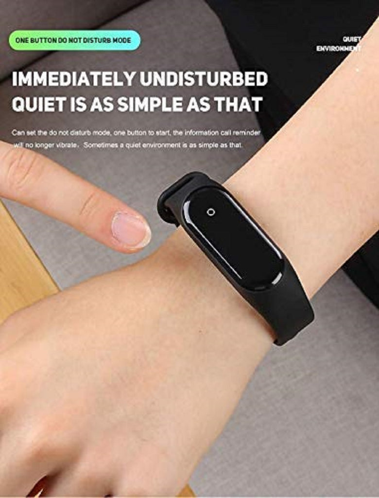 PunnkFunnk M4 Smart Band for Men & Women