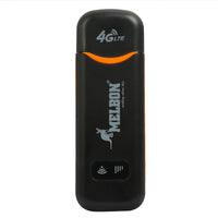 Melbon 4G LTE Wireless USB Dongle Stick with All SIM Network Support-Black