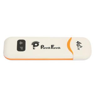 PunnkFunnk 4G LTE WiFi USB Dongle Stick with All SIM Network Support | 4G Data Card with up to 150Mbps Data Speed, Fast 4G Dongle, SIM Adapter Included, tri_Band