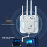 Punnk Funnk® Enhance Your WiFi Coverage and Signal Strength with Our WiFi Repeater | Stay Connected Anywhere in Your Home | Get Faster and More Reliable Internet Connection.