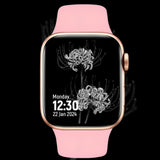 Melbon T55 Smartwatch with Bluetooth Calling Waterproof 1.54" HD Display Bluetooth Calling Smart Watch-Pink