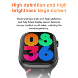 Melbon T20 PROMAX Bluetooth Calling Smartwatch Big 2.09” Infinity HD Display Smart Watch-Black
