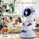 GAMESIR Astronaut Galaxy Projector: Immerse in the Marvels of the Universe with Music Sync, Remote Control, Timer Off Bluetooth Speaker