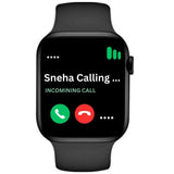 Melbon T800 Smart Watch  HD 1.83" Display Bluetooth Calling Multi Sports Mode Smartwatch for Men & Women-Black