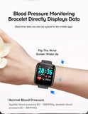 Melbon Y68 Smartwatch for Android iOS, Activity Tracker Activity Tracker Smart Watch for Men & Women-Black