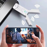 PunnkFunnk 4G LTE WiFi USB Dongle Stick with All SIM Network Support, Plug & Play 4G Data Card with up to 150Mbps DL/50Mbps UL-(with Double External Antennas)