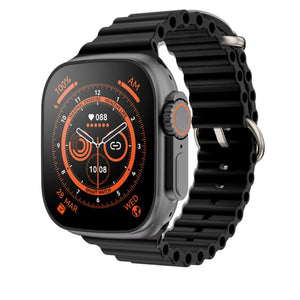 Melbon Ring 4 Bluetooth Calling T800 SmartWatch | BP, SPO2, Health Tracking, Sports Tracking, Multiple Watch Faces for Men & Women