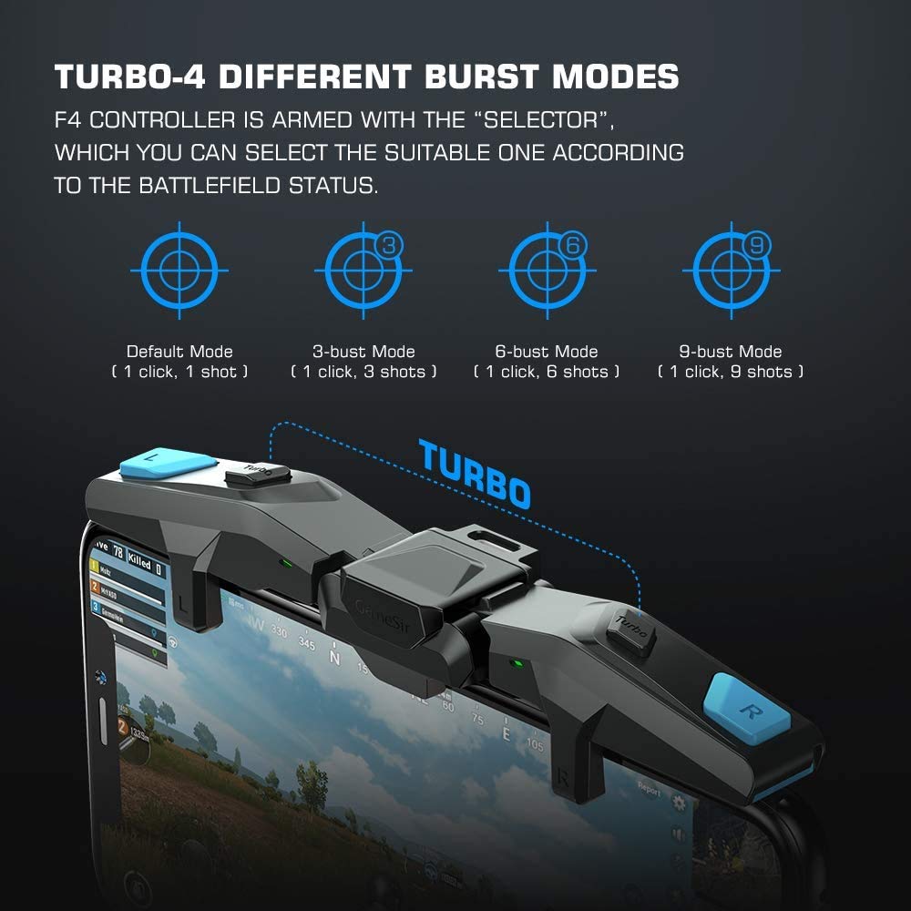 GameSir F4 Falcon Gaming Trigger for Mobile