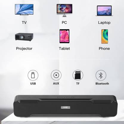 Melbon M51 Wireless Portable Bluetooth Sound System Home Party Mongs Music Controller Tv Soundbar Sound 2400mAh Battery 10W Bluetooth Connected